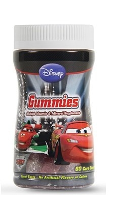 Disney Gummies Multivitamin Cars